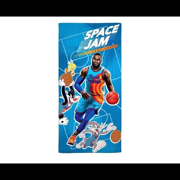 SPACE Jam Beach Towel 2022 Blue - Picture 1 of 3